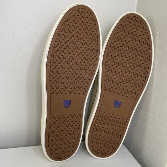 Rothy’s Men’s Size 14 Shoes New Without Tags Tan The Original Slip On Sneaker - Picture 9 of 9